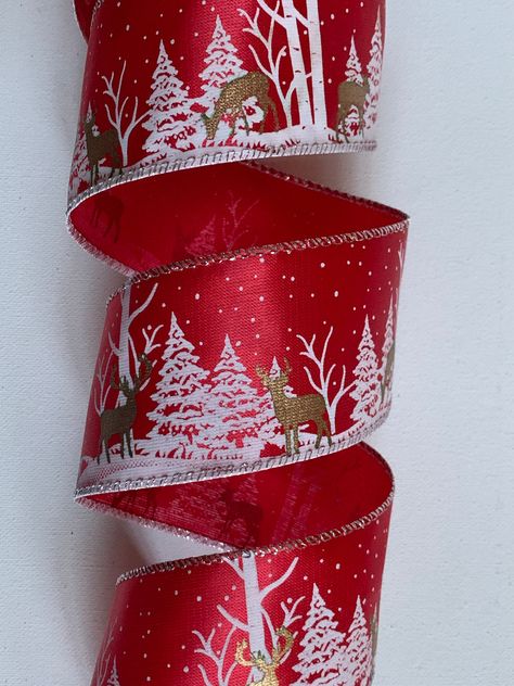 Christmas present ribbon