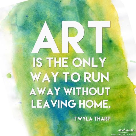 Art Words Quotes, Art Motivation Quotes, Creative Quotes Inspirational, Art Related Quotes, Art Therapy Quotes, Words About Art, Artwork Quotes, Quotes About Art, Twyla Tharp