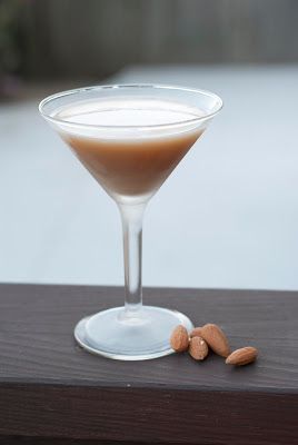 Loved! Better than a white Russian.  Almond Biscotti Martini ~ A Year of Cocktails School Starts Tomorrow, Traditional Holiday Recipes, Adult Beverages Recipes, Almond Breeze, Winter Cooking, Coffee Liqueur, Almond Biscotti, Liquor Drinks, Vanilla Vodka