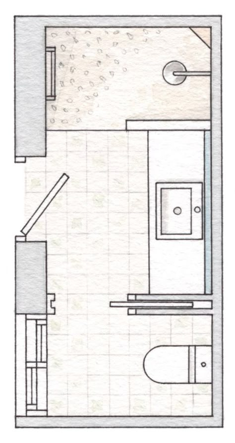 Utility Toilet, تصميم دورة مياه, Bath Shower Doors, Chalet Ideas, Pink Layout, Bathroom Layout Ideas, Bathroom Layout Plans, Pelan Rumah, Small Bathroom Layout