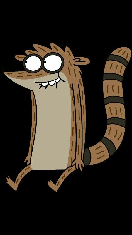 Rigby Rigby Regular Show, Old Cartoon Network, Regular Show, Old Cartoons, Kids Poster, Cartoon Network, Tatting, Iphone Wallpaper, Canvas Painting