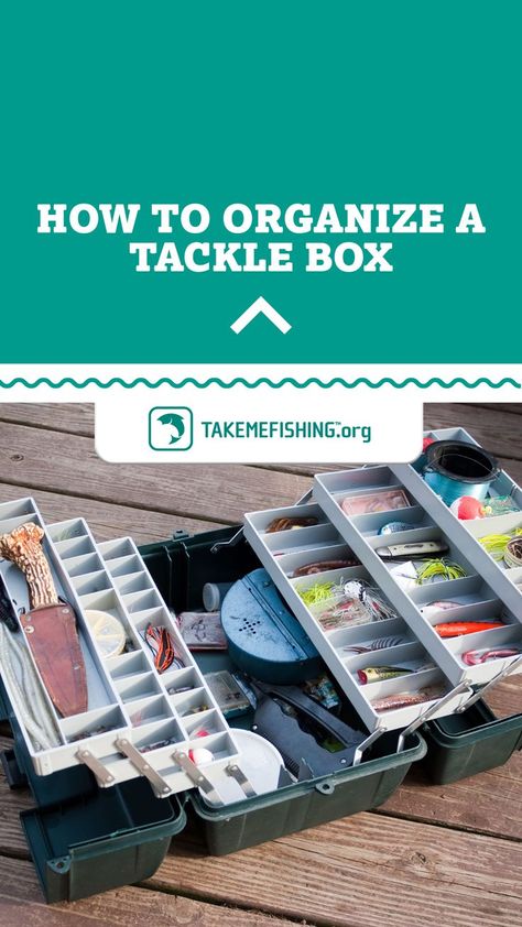 Tackle Box Organization, Fishing Tackle Organization, Fishing Organization, Box Organization, Box Hacks, Fishing 101, Fishing Box, Camping Supplies, Tackle Box