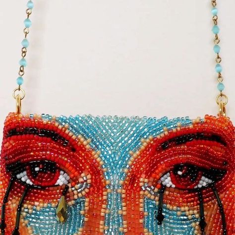 Gastt Fashion, Embroidered Bags Diy, Micro Purse, Glass Bag, Bead Purse, Embroidery Purse, Hand Beaded Bag, Dream Bag, Fun Clothes