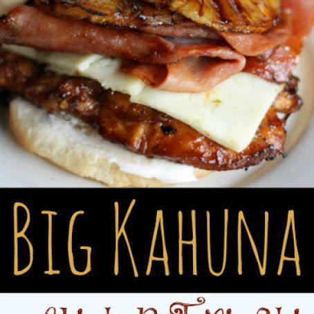 Chicken Teriyaki Sandwich, Teriyaki Sandwich, Fresh Drink, Big Kahuna, Chicken Teriyaki, Hot Sandwich, Pepper Jack Cheese, Pepper Jack, Chapati