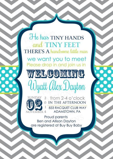 Baby Boy Sip And See, Baby Party Invitations, Welcome Baby Party, Welcome Home Parties, Sip And See, Meet And Greet, Twins Baby Shower, Baby Shower Fun