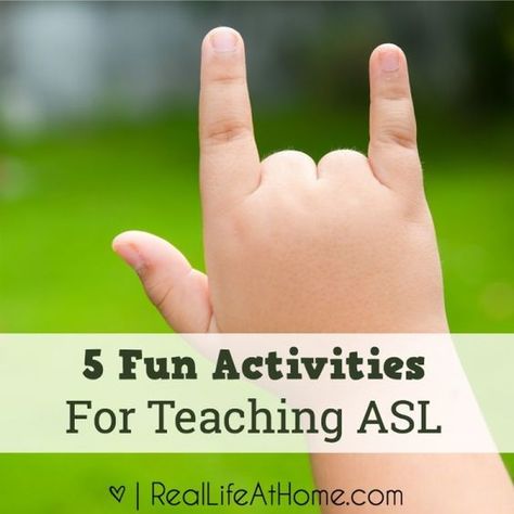 American Sign Language (ASL) can be a natural extension to your homeschool lesson planning, field trips and even reading stories together. Sign Language Games, Asl Lessons, Sign Language For Kids, Sign Language Lessons, Kat Diy, Sign Language Phrases, Deaf Education, Sign Language Interpreter, British Sign Language