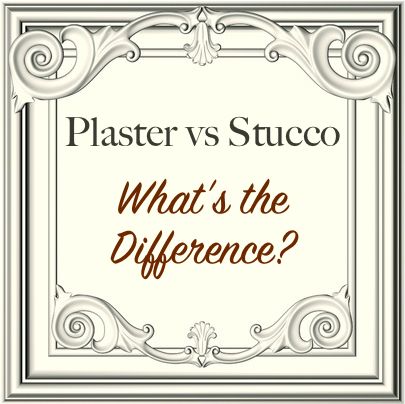 Plaster vs stucco. It's a question a lot of folks have when they look at their old house. Which one is which and why does it matter? Find out here! Stucco Interior Walls, Material Research, Stucco Walls, Diy Interior, French Country House, Home Repairs, House Materials, Historic Home, A Question