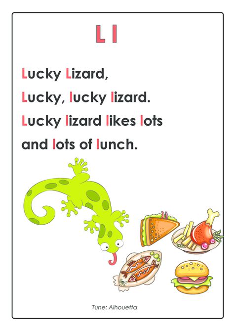 Learn to love learning with this fun and free letters of the alphabet rhyme! Each letter has it’s own rhyme, this helps Letter L Songs For Preschool, Alphabet Poems Free Printables, Alphabet Poems For Each Letter, Alphabet Letter Writing Rhymes, Alphabet Poems For Each Letter Free, Letter L Song, Alphabet Formation Rhymes Free, Alphabet Rhymes, Letter Poems