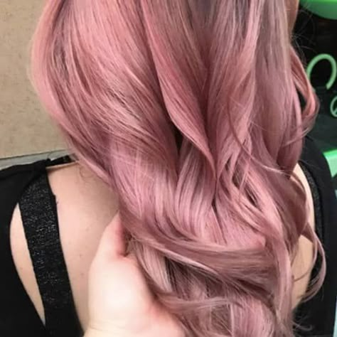 Dusty Rose Hair, Rose Gold Hair Color Ideas, Gold Hair Color Ideas, Fox Hair Dye, Rose Gold Hair Color, Gold Hair Color, Mermaid Hair Color, Gold Hair Colors, Silver Blonde Hair