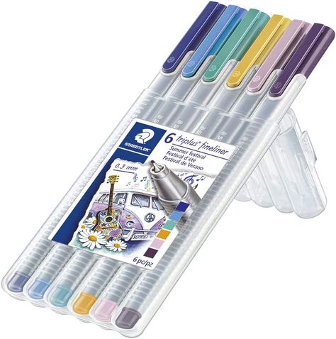 Staedtler Triplus Fineliner Pens, Staedtler Triplus Fineliner, Fineliner Pens, Pointed Pen, Office Products, Room Inspo, School Supplies, Free Delivery, Pen