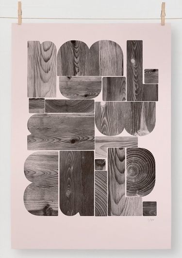 Best Editions 100 Build Typogt Poster images on Designspiration Typography Images, Collage Kunst, Graphic Design Collection, Art Appliqué, Cool Typography, Typography Inspiration, Typography Logo, Typography Poster, Graphic Design Posters