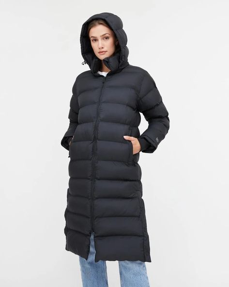 Women's Cloud Shell Long Puffer | Recycled Polyester | tentree® Super Puff Long, Super Puff, Long Puffer Jacket, Festival Hat, Long Puffer, Grey Coat, Winter Jackets Women, Womens Size Chart, Oversize Hoodie