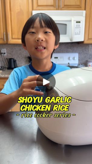 Chicken And Rice In Rice Cooker, Asian Rice Cooker Recipes, Chicken In Rice Cooker, Chicken Rice Cooker Recipes, Rice Cooker Chicken And Rice, Zojirushi Rice Cooker Recipes, Rice Cooker Recipes Easy, Rice Cooker Recipes Chicken, Garlic Chicken Rice