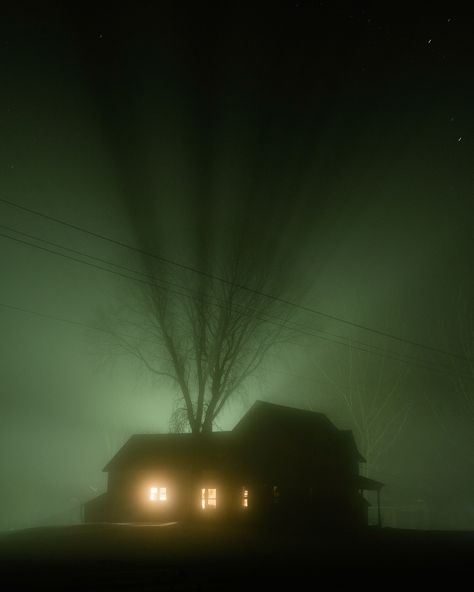 Cinematic photographs of America's rural Midwest at night look like stills from a sci-fi cult classic | Creative Boom The Fog, Rural Area, Sci Fi Movies, Commercial Photographer, Night Looks, Featured Artist, Night Sky, At Night, Landscape Photography