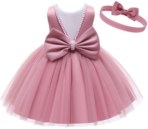 PRICES MAY VARY. Floor length Little Baby Girl Toddler Infant Girls Bowknot Dresses Ball Gown Dress with headware. Removeable Bowknot, Headwear, Ball Gown with lovely V Back, Sleeveless, Gorgeous Elegant Dresses for Baby Toddler Princess Girls . Designed for New born up to 7 years old Infant Baby Toddler Little Girls. Suitable for 1st Birthday Party , Easter, Christmas Day, Wedding Flower Girl, Holiday Vacation, Baptism Christening and more . Easy to clean by hand or on a gentle wash cycle. No b Baby Girl Toddler, Ball Gown Dress, African Dresses For Kids, Kids Dress Wear, Wedding Flower Girl Dresses, Kids Fashion Dress