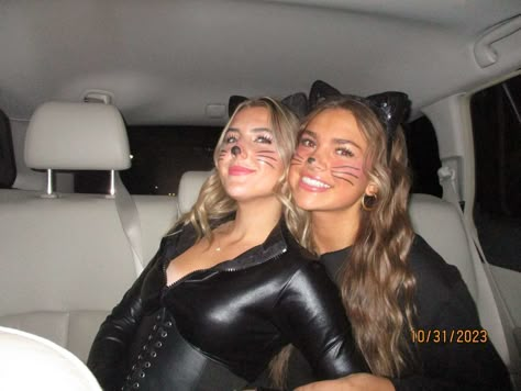 Animal Halloween Costumes College, Cute Black Cat Costume, Hallo Costume Ideas, Halloween Black Cat Costume, Cute Animal Halloween Costumes, Cat Women Halloween, Animal Halloween Costumes For Women, Cat Halloween Costumes For Women, Black Cat Costume For Women