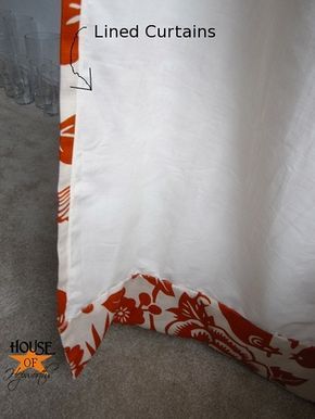 How to make professionally lined curtain panels. I need a sewing machine. Oh and I need to learn how to use it. Tips Menjahit, No Sew Curtains, Costura Diy, Beginner Sewing Projects Easy, Techniques Couture, Lined Curtains, Leftover Fabric, Diy Curtains, Sewing Projects For Beginners