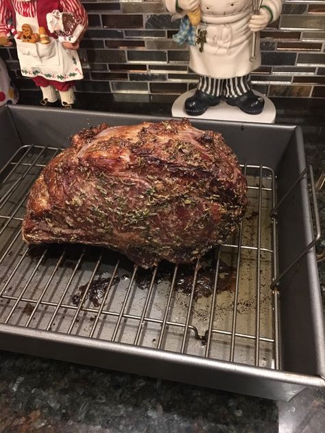 Prime Rib Roast Oven Reverse Sear, Prime Rib Roast Recipe Reverse Sear, Prime Rib Reverse Sear, Slow Roasted Prime Rib Roast Oven, Bone In Prime Rib Roast Oven Reverse Sear, Salt Encrusted Prime Rib Roast Recipes, Easy Prime Rib Recipe Ovens, Prime Rib Roast Oven Bone In, Reverse Sear Prime Rib Roast