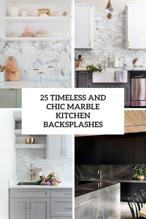 timeless and chic marble kitchen backsplashes cover White Marble Tile Backsplash, Marble Tile Backsplash Kitchen, Marble Kitchen Backsplash, Glass Kitchen Backsplash, Marble Tile Backsplash, Backsplash With White Cabinets, Marble Backsplash Kitchen, Modern Backsplash, Sleek Cabinet