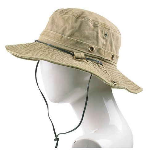 Men's Cotton Washed Fisherman Boonie Bucket Hat Outdoor Shading Basin Cap Description Boonie Fishing Hiking Hunting Bucket Hat Cap 100% Cotton, Good Quality 2 Air eyelets on the side for better air flow Draw String To secure hat on a windy day Wide Brim and snap up Brim​ Your Satisfaction is our goal, Feel free to contact us for any questions or issues. PaymentDelivery detailsTerms of salesAbout usContact us Payment 1. If for any reason you are not satisfied with the transaction, please contact us to resolve it prior to placing a nagative feedback.   2. All payments must be made within 4 days of purchase Delivery details 1.The order will be processed within 5 working days after receipt of payment. 2. We only send the goods to the address that is registered on your PayPal account, and this Fishing Hats For Men, How To Wash Hats, Army Camouflage, Outdoor Canvas, Fishing Hat, Baseball Caps Mens, Fisherman Hat, Military Army, Cotton Hat