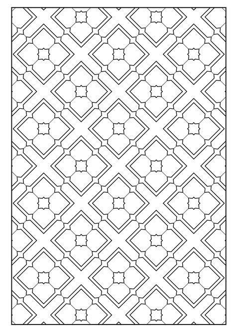 40 Printable Coloring Pages 20 Pairs With Geometric Designs,kids and Adults Coloring Pages,relaxing Activity, Patterns,stress Relief Vol.2 - Etsy Geometrical Pattern Design, Abstract White Background, Paper Patterns Design, Geometric Patterns Drawing, Geometric Coloring Pages, Adult Colouring Printables, Abstract Coloring Pages, Adults Coloring, Geometric Pattern Art