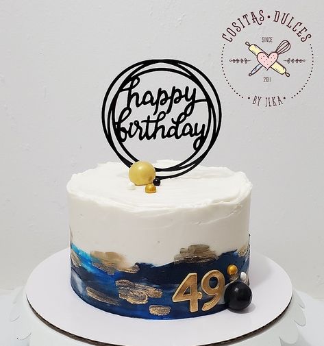 Buttercream birthday cake for him Buttercream Cake Designs For Men, Birthday Cake For Brother, Birthday Cake For Men, Cake For Him, Cake For Men, Cake Design For Men, Buttercream Designs, 23 Birthday, Buttercream Birthday Cake