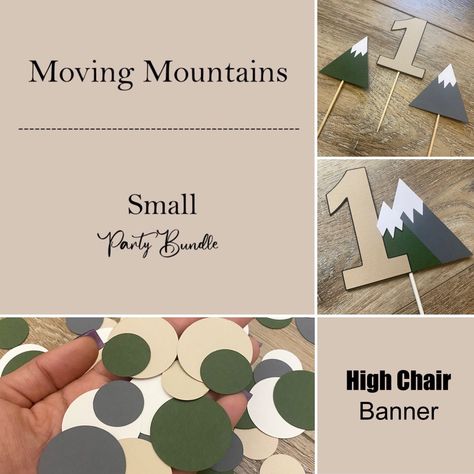 Excited to share this item from my #etsy shop: Mountain Small Party Bundle Adventure Theme First Birthday Decorations Mountain Birthday Theme, Mountain Party, Mountain Birthday, Sport Birthday, Golf First Birthday, 18th Party, Gray Forest, Theme First Birthday, Moving Mountains