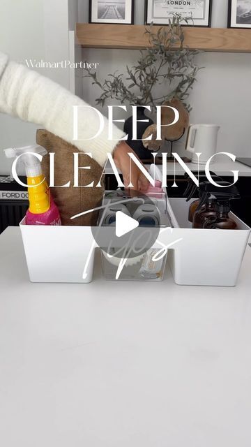 Sarah Lindner on Instagram: "🚨 Only $14 for the cleaning caddy from @walmart #WalmartPartner If you’re wondering where that stubborn stink in your kitchen is coming from, it’s time to properly DEEP clean your trash cans and empty that fridge! ⏰  🔗 Comment the words “Deep Clean” for a dm with all of the links, or check my stories!    Link: https://liketk.it/4IJAn  #walmarthome #walmart #walmartfinds #homedecor #home #homefinds #homeinspo #cleaning #clean #kitchen" Cleaning Caddy Ideas, Kitchen Caddy, Cleaning Caddy, Your Trash, Walmart Home, Cleaning Kitchen, Walmart Finds, Deep Clean, Kitchen Tips