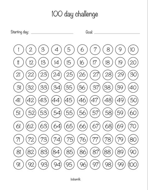 Bullet Journal Habit Tracker Ideas 100 Days Of Code Challenge, 100 Day Saving Challenge Printable, 30 Day Tracker Free Printable, 100 Days Challenge Printable, Ipon Challenge Printable For Students, Ipon Challenge For Students, Ipon Challenge Printable, Ipon Challenge, Logo Challenge