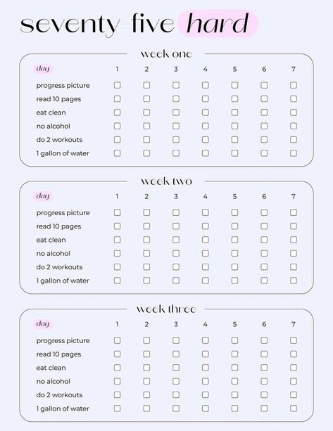 35 Hard Challenge, 75 Day Hard Challenge Tracker, 70 Days Hard Challenge, 75 Hard Challenge Aesthetic, 75 Hard Calendar, Hard 75 Challenge Before And After, 75 Hard Aesthetic, Challenge Tracker Free Printable, 75 Challenge Tracker