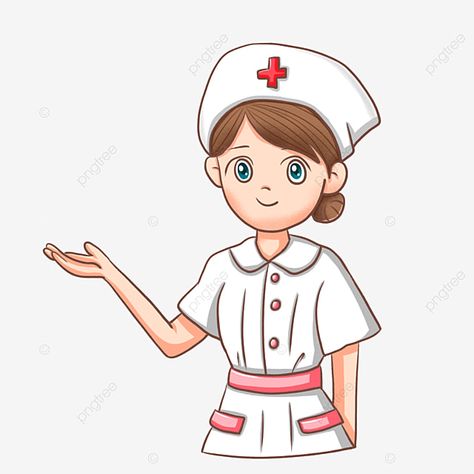 Nurse Graphic Design, Nurse Template, Nurse Drawing, Women Goddess, Nurse Job, Female Goddess, Female Nurse, Nurse Cartoon, Women Career