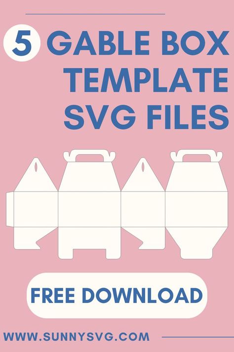 gable box template svg free Gift Box Template Printable, Gable Box Template, Gift Box Template Free, Cupcake Boxes Template, Box Templates Printable Free, Diy Party Favor Boxes, Treat Box Template, Diy Favor Boxes, Candy Box Template