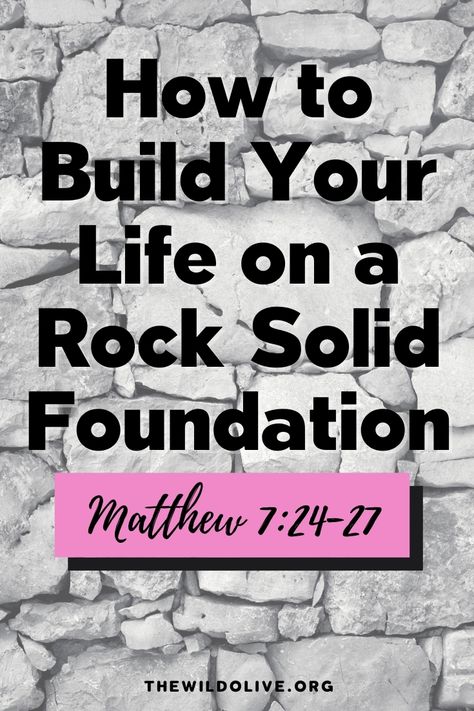 Strong Foundation Object Lesson, Firm Foundation Object Lesson, Wise Man Builds His House On The Rock, Parable Of The Wise And Foolish Builders, Matthew 7:24-27, Wise And Foolish Builders Activities, The Wise And Foolish Builders, Wise And Foolish Builders, Youth Bible Lessons