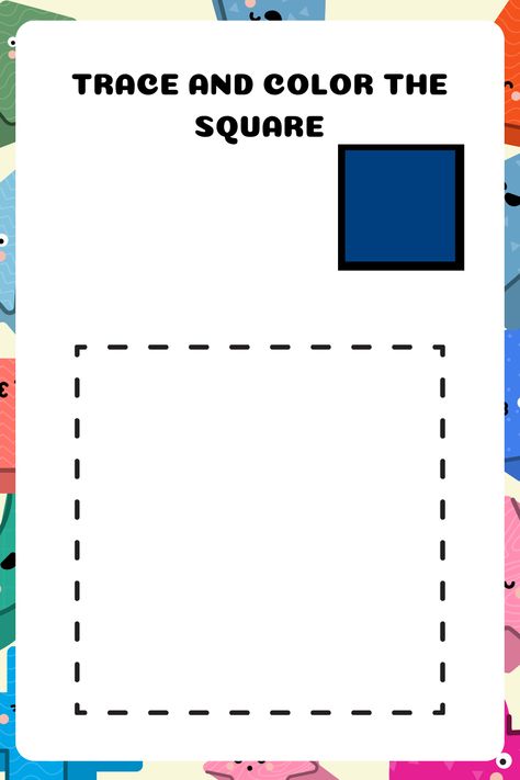 shapes preschool, shapes worksheet kindergarten, shapes worksheets, shapes activities preschool, shapes activities, shapes and colors preschool activities, shapes activities preschool worksheets, circle shape activities for preschool, circle shape worksheets for preschool Trace The Square Worksheet, Square Shape Worksheets For Preschool, Square Activities For Toddlers, Square Shape Activities Preschool, Square Worksheets Preschool, Drawing Squares, Preschool Addition, Shape Worksheet, Shapes Activity