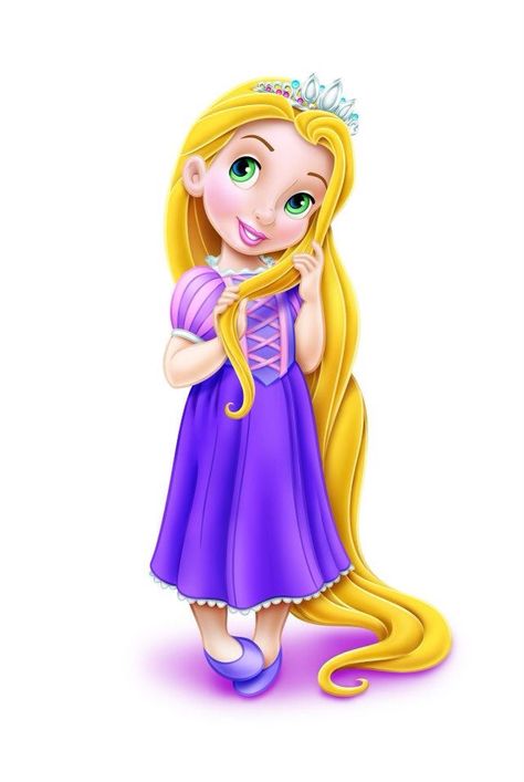 Rapunzel as a child Lindo Disney, Disney Amor, Disney Mignon, Disney Princess Toddler, Rapunzel Disney, Tema Disney, Disney With A Toddler, Prințese Disney, Karakter Disney