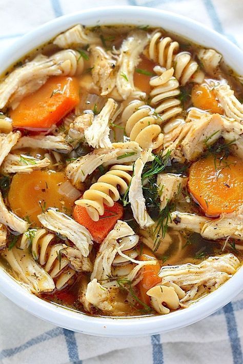 Soups Chicken, Cooking Japanese, Best Chicken Noodle Soup, Noodle Soups, Food Vegetarian, Pasta Soup, Hamburger Recipes, Noodle Soup Recipes, Soup Recipes Chicken Noodle