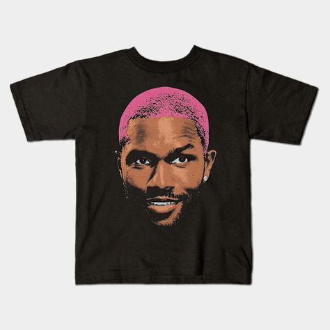 Frank Ocean Big Face Pink Hair -- Choose from our vast selection of kids T-Shirts to match anything from your child's favorite design to unique, funny designs to make the perfect custom graphic children's T-Shirt. Put what they love on Toddler T-Shirts (Ages 1-3) or Youth T-Shirt sizes. Customize to the color they love! For boys and girls. Frank Ocean T Shirt, Ocean T Shirt, Hair Kids, Big Face, Frank Ocean, Kids Hairstyles, Pink Hair, Funny Design, Kids Tshirts