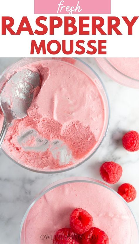 Raspberry Mousse Desserts, Creamy Raspberry Dessert, Raspberry Whip Cream Dessert, Raspberry White Chocolate Mousse, Raspberry Cremeux Recipe, Raspberry Mousse Pie, Frozen Rasberry Deserts, Raspberry Mouse For Cake, Rasberry Mouse Easy