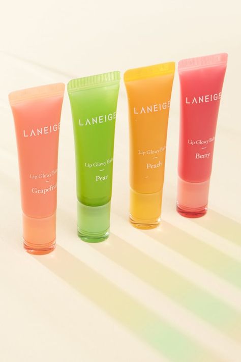 Lacquer Up Like It’s 2002 — Laneige’s New Lip Balms Are Basically Modern Juicy Tubes Makeup Palette Packaging, Juicy Tubes, Penyimpanan Makeup, Kasut Wanita, Beauty Hacks Lips, Lip Balm Collection, Sephora Skin Care, Gloss À Lèvres, Pretty Skin Care