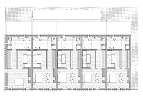 Dumbo Townhouses,3rd Floor Plan Townhouse Floor Plan, Town House Plans, Precast Concrete Panels, Architectural Plan, Facade Material, Townhouse Designs, Architectural Models, Precast Concrete, Ground Floor Plan