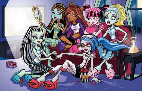 Monster High Collection, Disney Barbie, Novi Stars, Slumber Party Games, Arte Monster High, Monster High Pictures, Monster High Party, Moster High, Catty Noir