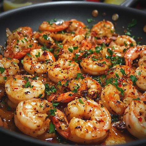 Butter Prawns, Butter Prawn, Seafood Delight, Garlic Prawns, Instagram Recipes, Red Chili Flakes, Trending Recipes, Chili Flakes, Red Chili