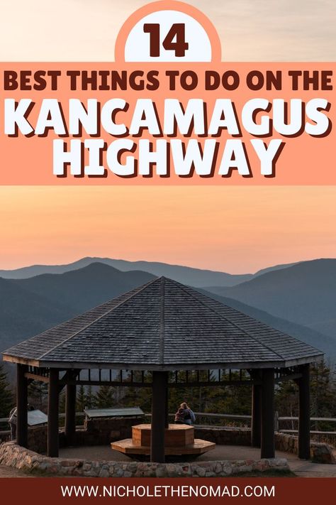 The Kancamagus Highway is the iconic 32-mile scenic byway in the White Mountains of New Hampshire. It is known as one of the most beautiful drives in New England, and one of the most beautiful foliage drives in the WORLD! This guide is going to go over everything you need to know to visit the Kancamagus Highway, including the best Kancamagus Highway attractions, hikes, waterfalls, and campgrounds. Kancamagus Highway, New England Coast, United States Photography, Hiking Photography, Adventure Guide, Scenic Byway, White Mountains, Hiking Tips, Future Travel