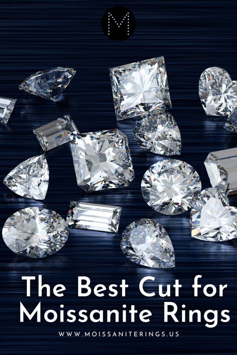 This article will explore the best cuts for moissanite rings and help you understand the factors to consider when choosing the best cut for your moissanite engagement ring. Moissanite Engagement Ring Cost, Mossianite Engagement Rings, Radiant Cut Moissanite Ring, Rings Moissanite, Moissanite Engagement Ring Cushion Cut, Moissanite Engagement Rings, Princess Cut Moissanite, Engagement Rings Cushion, Traditional Diamond