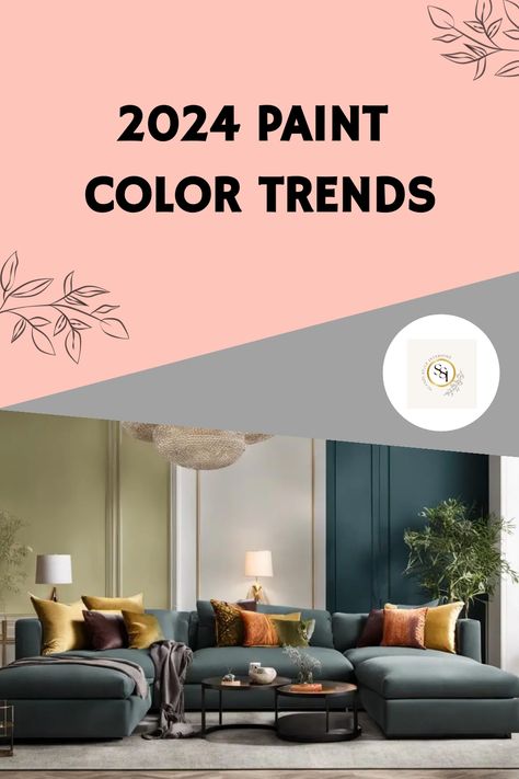 Paint Colour Trends 2024, Interior Color Trends 2024, 2024 Paint Trends Interiors, 2024 Colour Trends Interiors, Painting Ideas For Walls Living Room Color Trends Interior Design, 2024 Paint Color Trends Living Room, Floor Trends 2024, Colour Trends 2024 Interior, Color Trends 2024 Interior