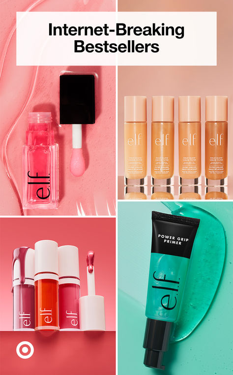 The hottest beauty picks from e.l.f. are waiting for you. Explore viral favorites from makeup to skincare & get your glow on. Find your new go-tos at Target. Oblong Face, Makeup Doll, Makeup Zombie, Makeup Flawless, Preppy Makeup, Zombie Face, Stop Hair Breakage, Skincare Brush, Pale Face