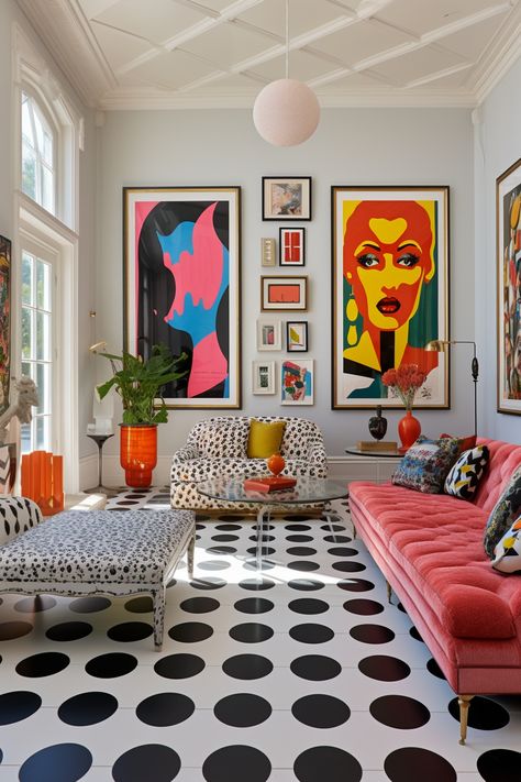 Salon Art Deco, Interior Design Styles Quiz, Maximalist Interior, Colourful Living Room, Style Deco, Eclectic Interior, Eclectic Home, Dream House Decor, A Living Room