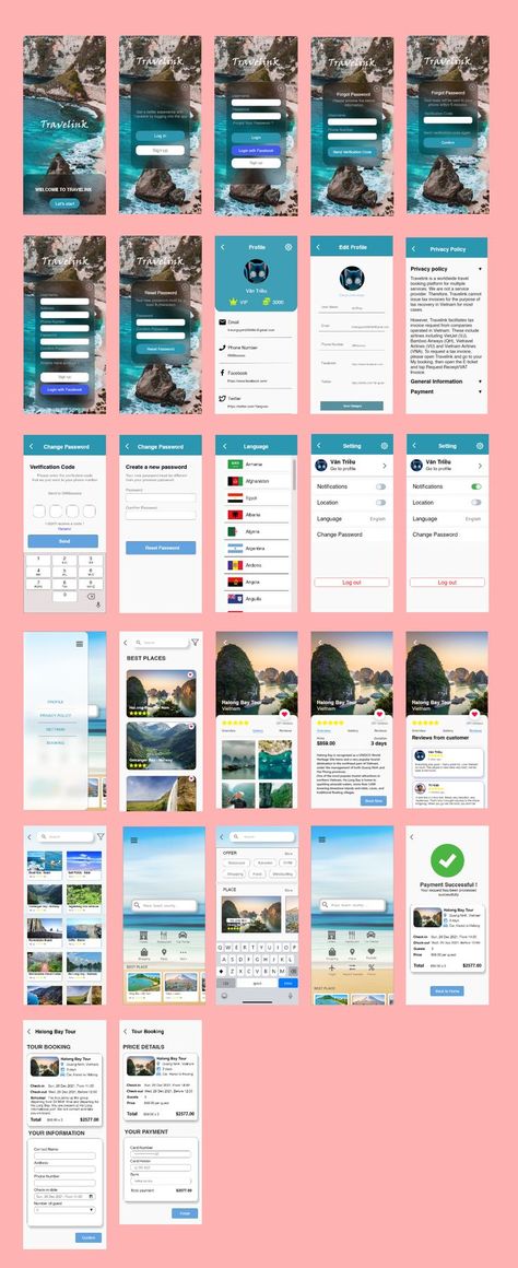 Traveling App Design, Travel Mobile App Design, Travel Ui Design Mobile App, Figma Inspiration, Travel App Ui Design, Adobe Xd Design, App Mobile Design, Kapal Feri, Travel Application