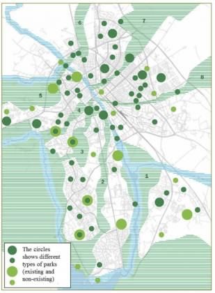 Do urban green corridors "work"? It depends on what we want them to do. What ecological and/or social functions can we realistically expect green corridors to perform in cities? What attributes define them, from a design and performance perspective? – The Nature of Cities Ecological Corridor Design, Green Corridor Urban Design, Waterscape Design, Landscape Diagram, Relationship Diagram, Green Infrastructure, Green Corridor, Urban Concept, Corridor Design