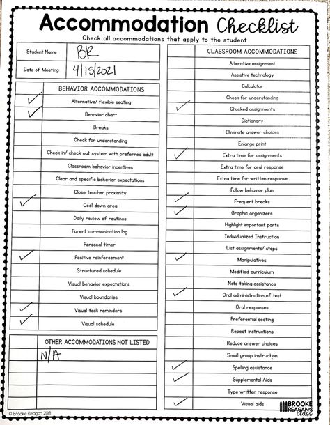 Iep Cheat Sheet For Teachers, Preparing For 504 Meeting, Iep Accommodations Cheat Sheet, Iep Checklist Special Education, Iep Binder For Parents, Iep Organization Teachers, Iep Accomodations, Iep Meeting Checklist, Iep Binder